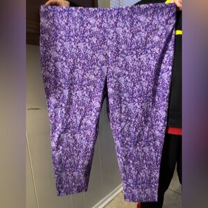 Brand new with tags Terra & SkyLeggings in Purple Floral